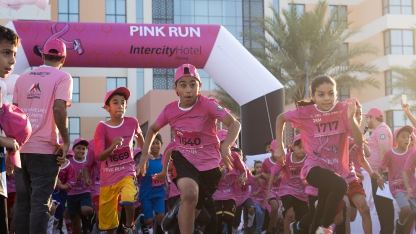 Charity Race in Nizwa on Breast Cancer Awareness