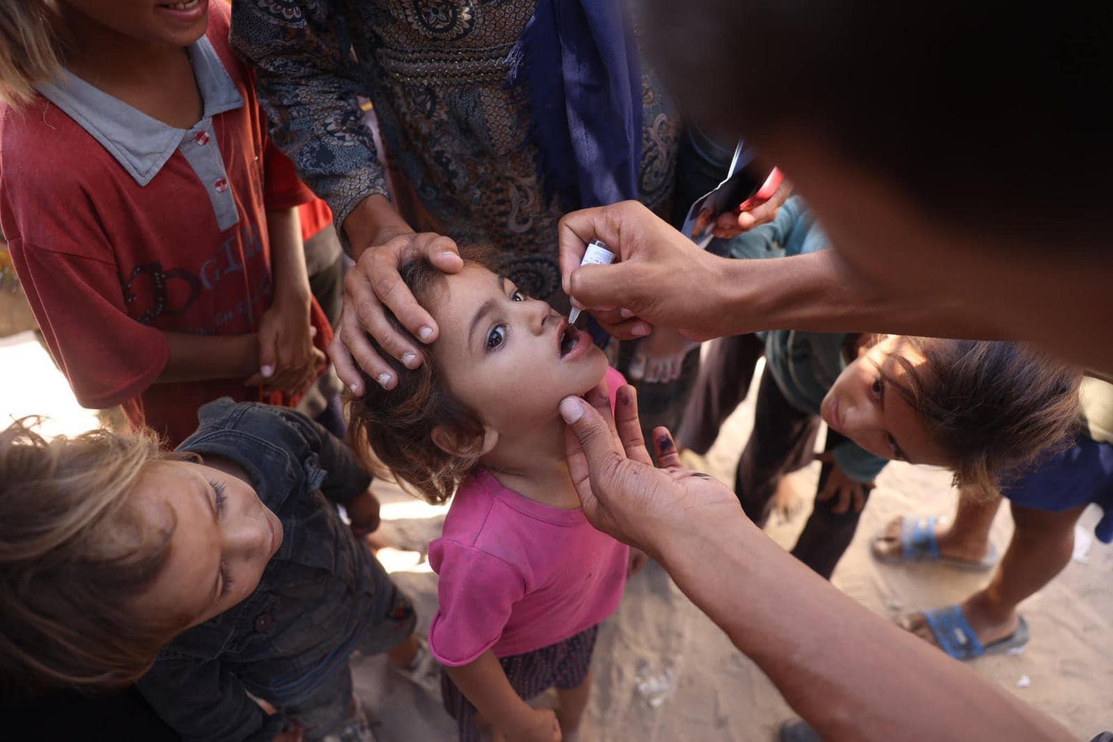 85 per cent of children affected by polio in 2023 lived in fragile and conflict-affected countries