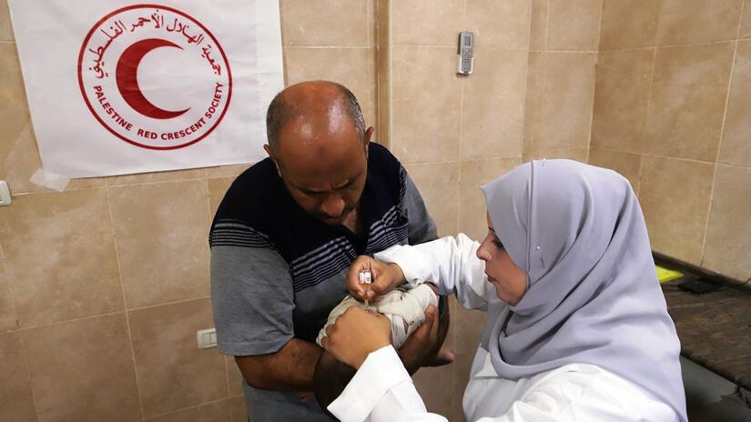 Gavi, IFRC and UNICEF to collaborate on emergency response in Palestine