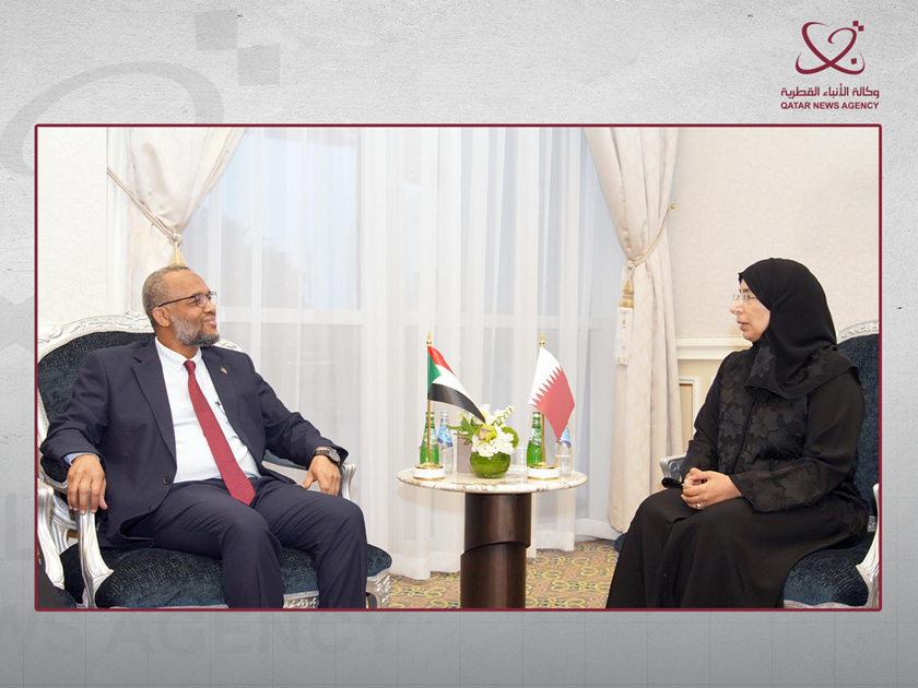 Minister of Public Health Meets Sudanese Counterpart