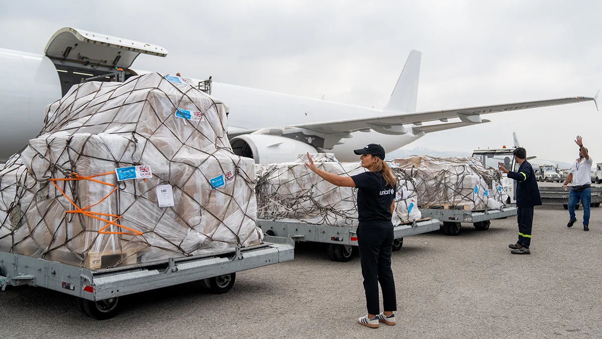 Lebanon: UNICEF delivers medical supplies