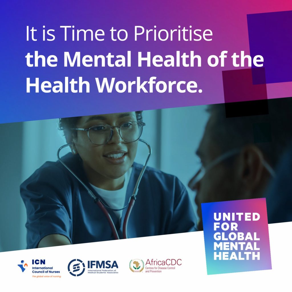 Global Campaign Launched to Prioritise the Mental Health of Health Professionals on World Mental Health Day