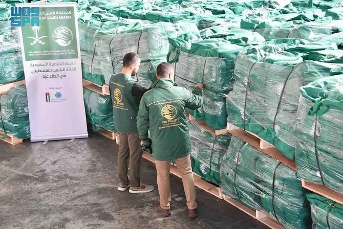 KSrelief continues humanitarian work in Gaza, Jordan and Yemen