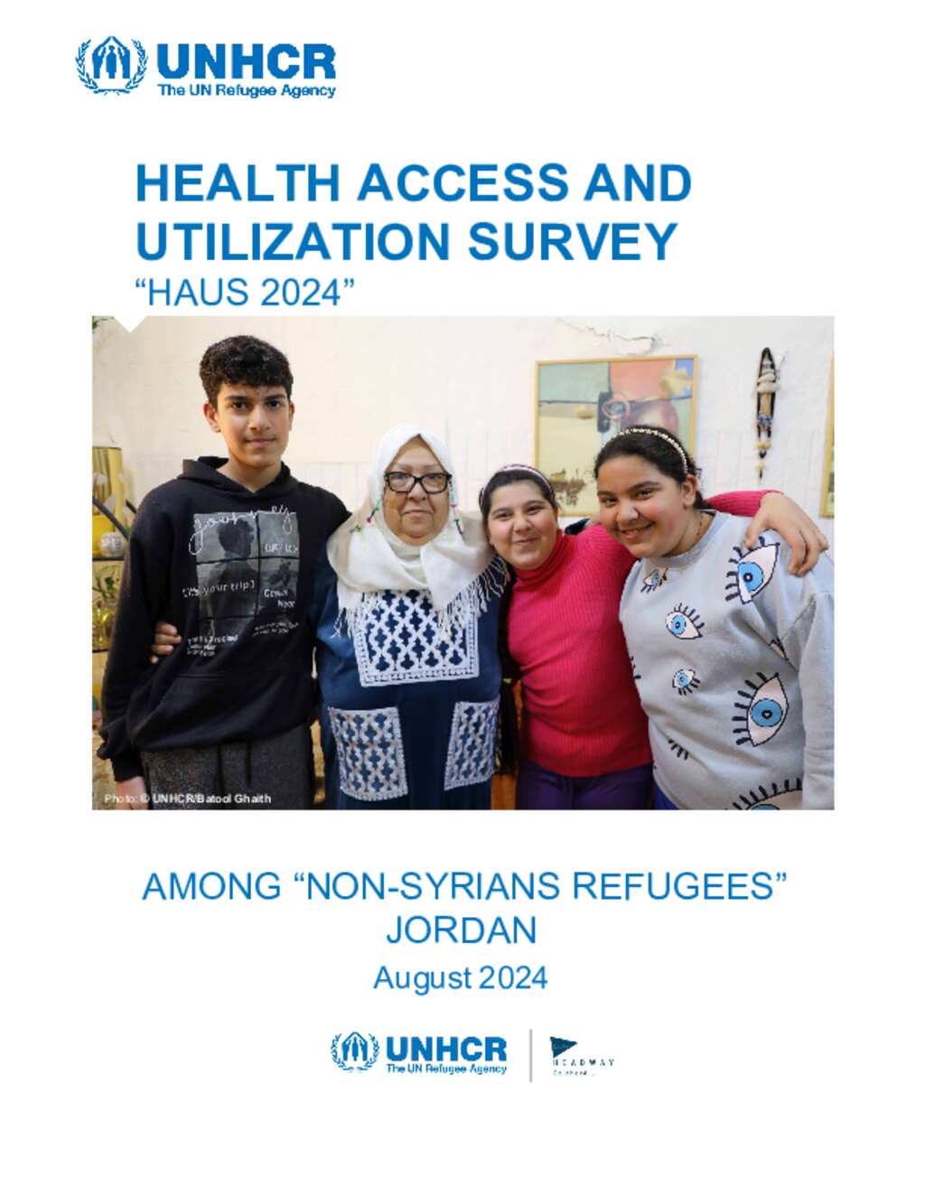 Health Access and Utilization Survey Non-Syrian 2024