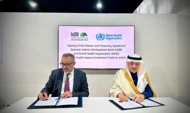 IsDB joins efforts with WHO and development partners to promote health impact investment