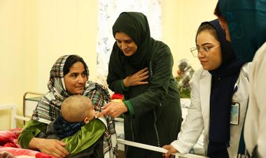 WHO Regional Director concludes second visit to Afghanistan, reinforcing support for polio eradication and enhanced action against substance abuse and preventable diseases