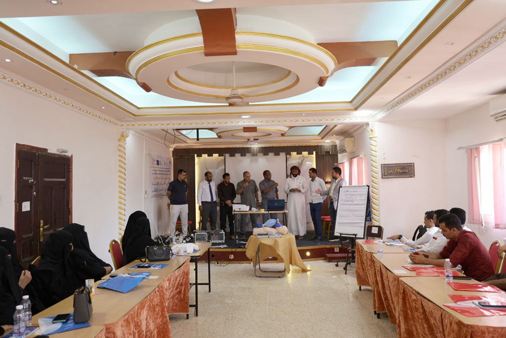 Training program for 60 workers at Al-Ghaydah Central Hospital