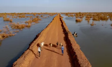 UNHCR report reveals climate change is a growing threat to people already fleeing war