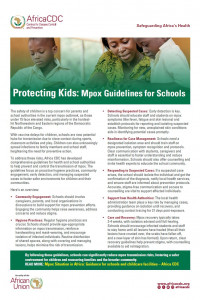 Protecting Kids: Mpox Guidelines for Schools