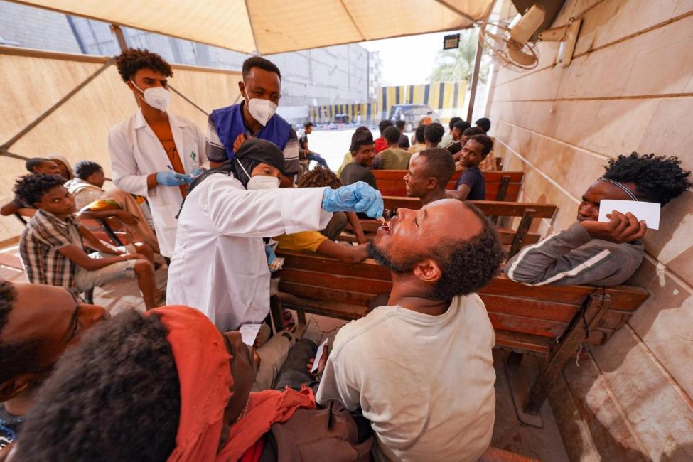 IOM Leads Efforts to Include Migrants in Yemen’s Cholera Vaccination Campaign