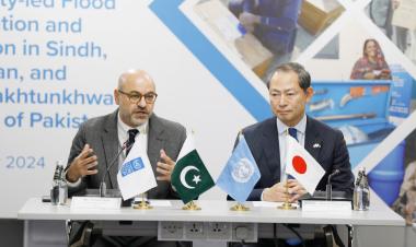 The Government of Japan and UNDP help restore livelihoods of over 141,000 flood-affected individuals in Pakistan