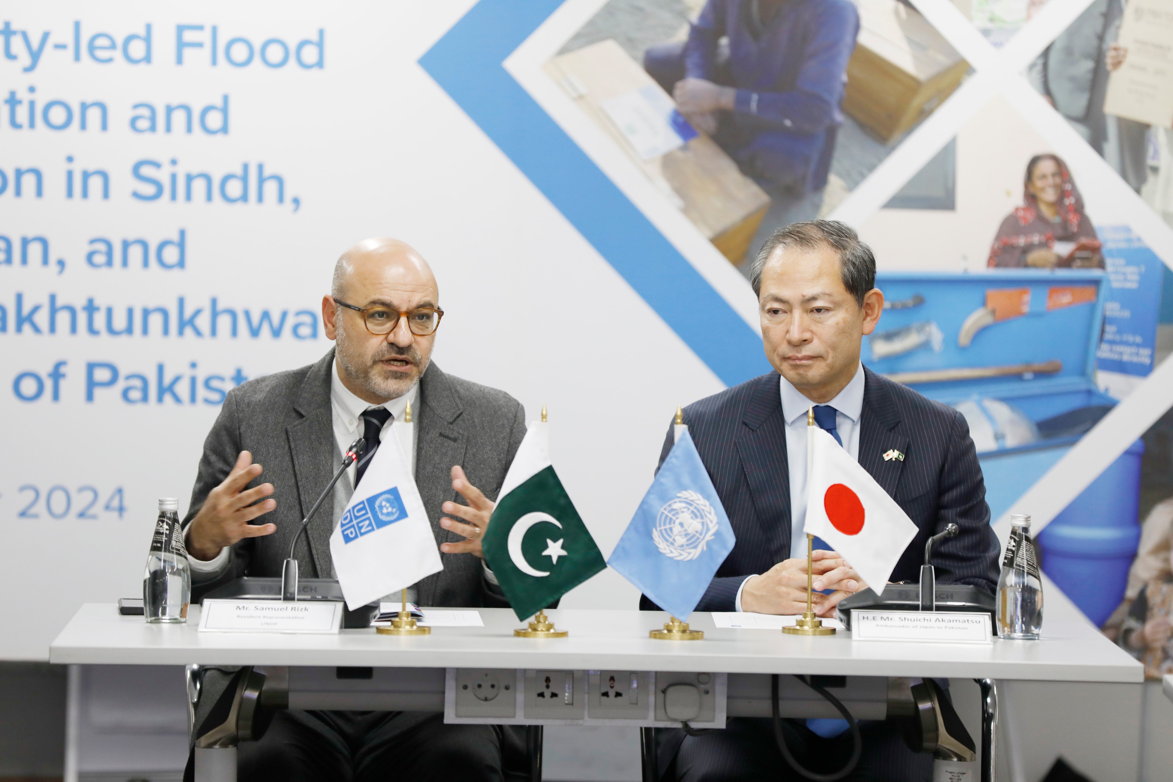 The Government of Japan and UNDP help restore livelihoods of over 141,000 flood-affected individuals in Pakistan