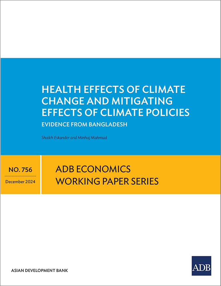 Health Effects of Climate Change and Mitigating Effects of Climate Policies: Evidence from Bangladesh