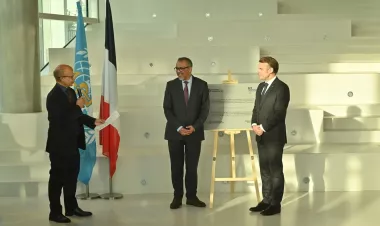 President Macron, WHO Director-General, and global health leaders inaugurate WHO Academy in Lyon