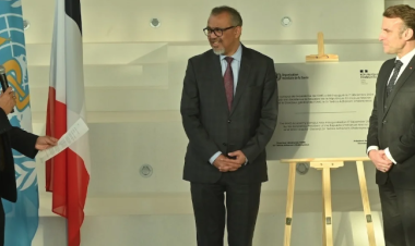 President Macron, WHO Director-General, and global health leaders inaugurate WHO Academy in Lyon