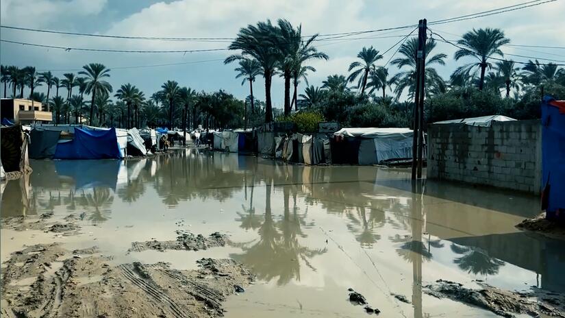 Palestine Red Crescent: supporting Gaza through winter cold, sudden floods and a crisis of mental health