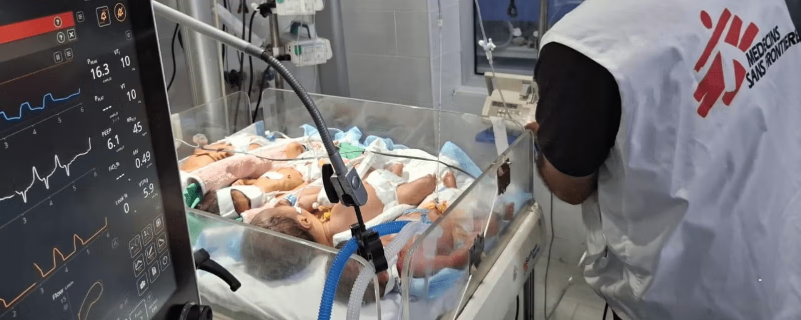 Premature babies are fighting for their lives in northern Gaza