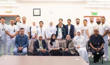 50 ممرضاً وممرضة يشاركون بورشة 