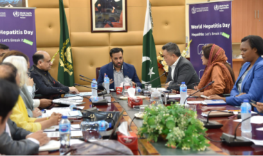Pakistan and WHO aim to intensify hepatitis C prevention to avert 850 000 deaths and 1 million new infections