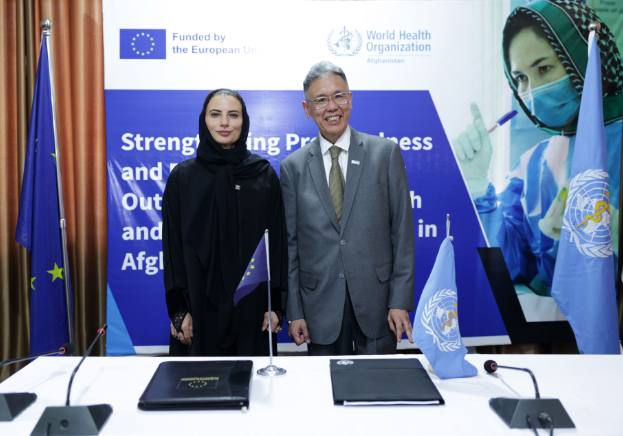 WHO Afghanistan welcomes €7 million additional EU funding to strengthen health and emergency response systems