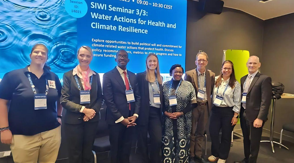 Commonwealth leads dialogue on the climate and health connection at World Water Week