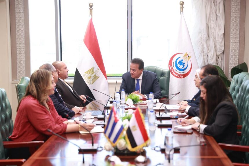 Egypt, Cuba explore expanded cooperation in pharmaceuticals, vaccine technology
