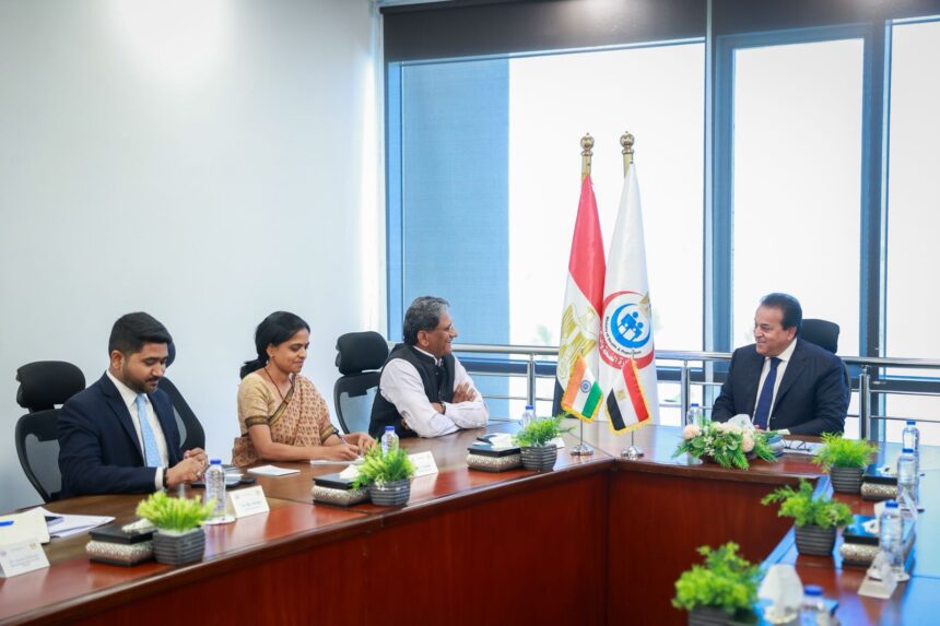 Egypt, India explore strategic partnership in healthcare, vaccine manufacturing