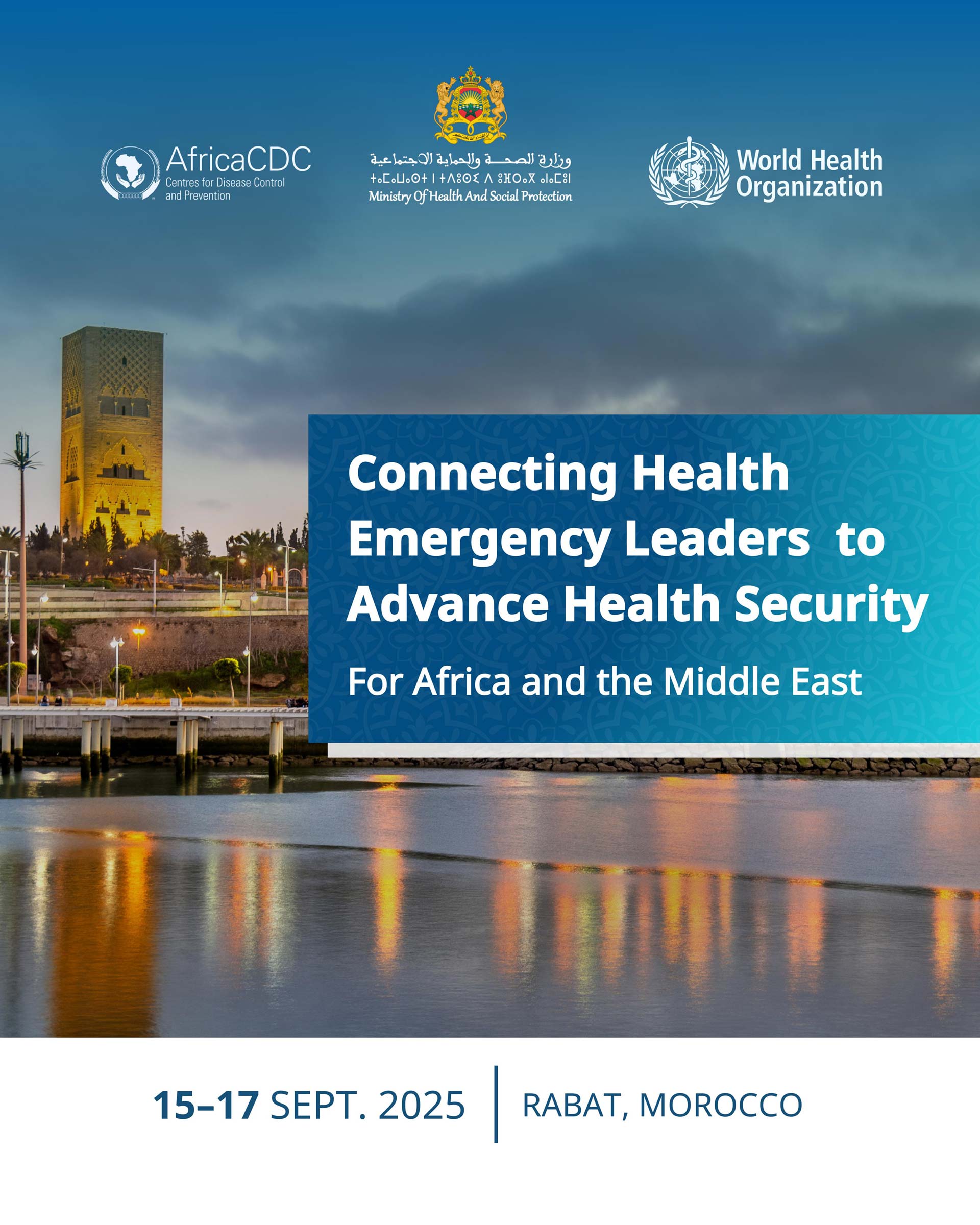 WHO, Africa CDC, and Morocco launch Health Emergency Leaders Network for Africa and the Eastern Mediterranean