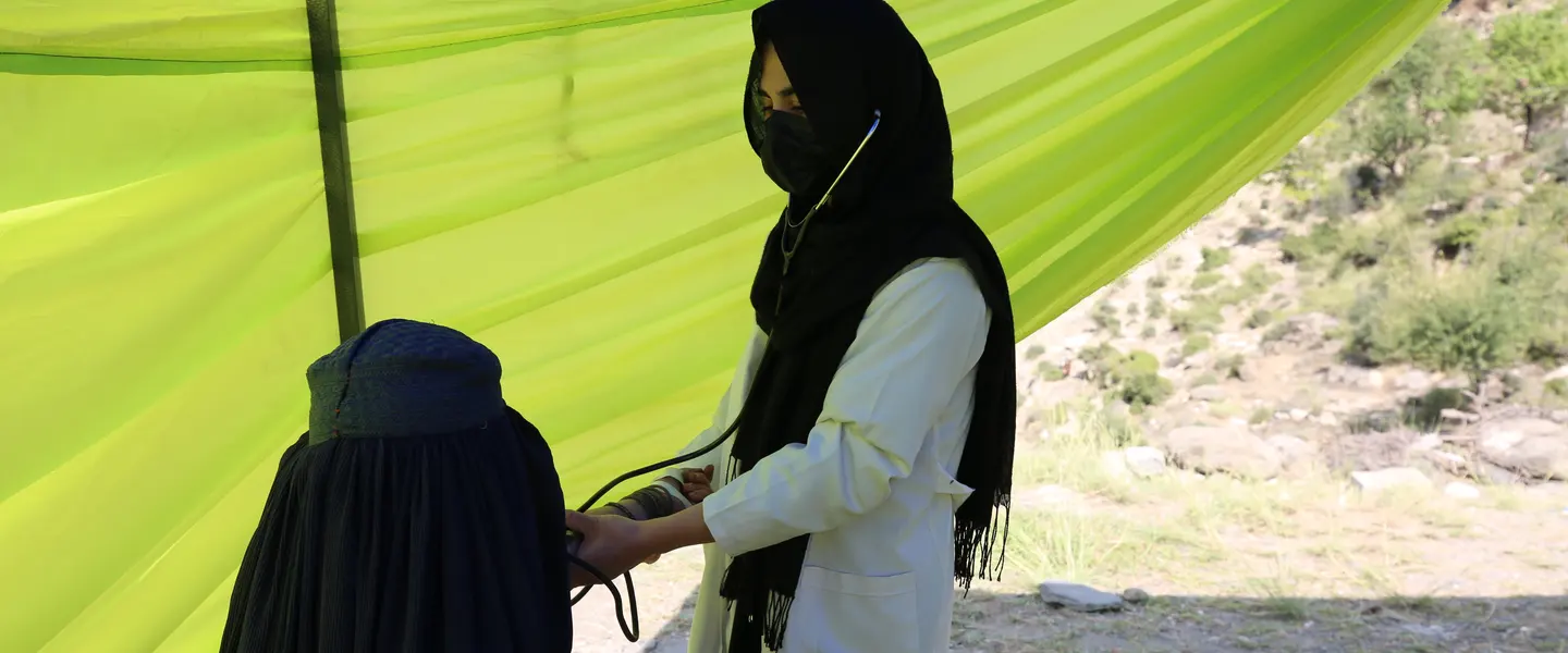 AFGHANISTAN: Midwife delivers baby under the trees as country hit by third quake in a week