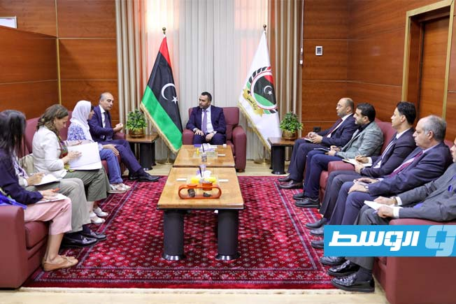 الغوج يبحث مع السفير الإيطالي التوأمة بين مستشفيات البلدين