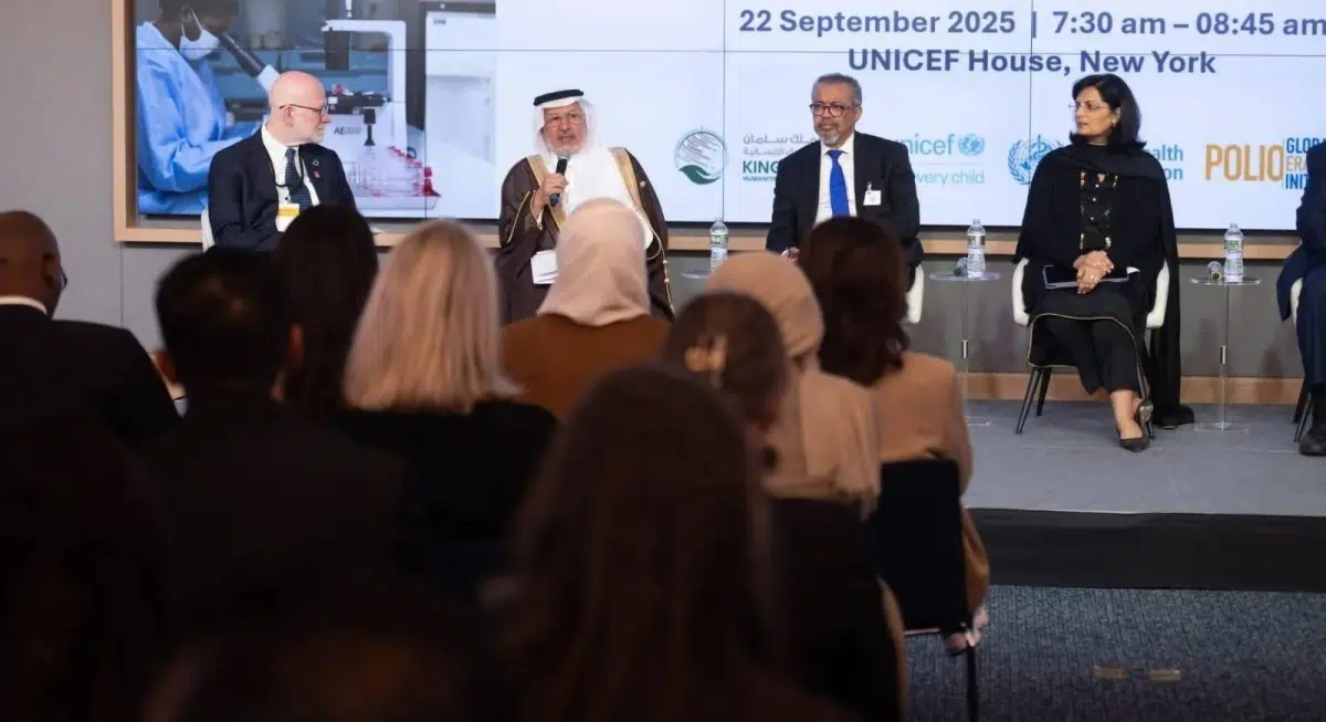 المملكة تدعم استئصال شلل الأطفال بـ500 مليون دولار