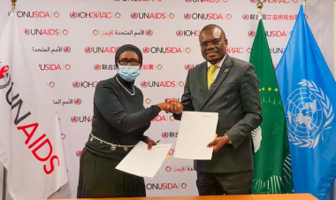 UNAIDS and Africa Centres for Disease Control and Prevention sign landmark agreement to strengthen community health systems and epidemic preparedness across Africa