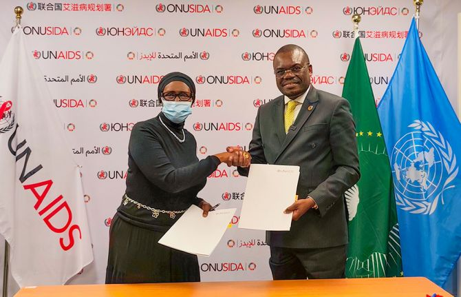 UNAIDS and Africa Centres for Disease Control and Prevention sign landmark agreement to strengthen community health systems and epidemic preparedness across Africa