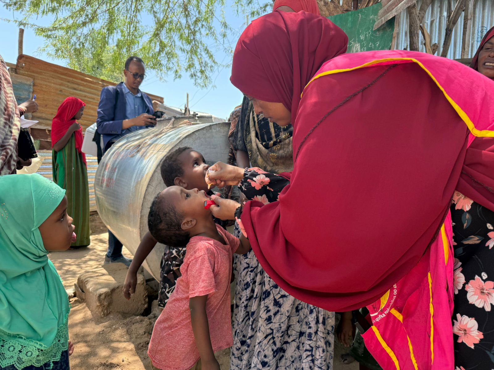 Polio campaign reaches more than 1.5 million children in northern Somalia