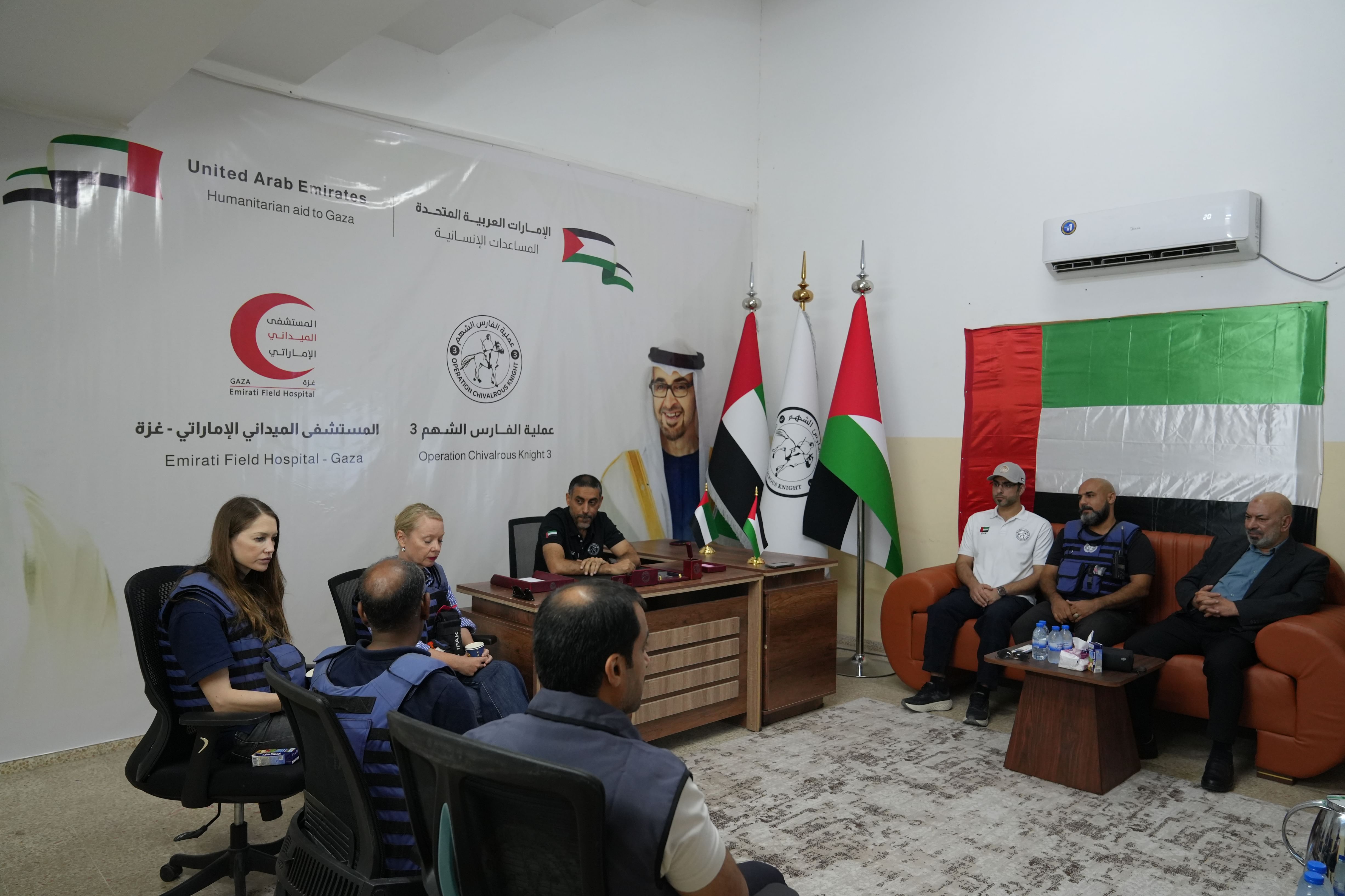 OCHA commends humanitarian role of ‘Operation Chivalrous Knight 3’ in Gaza