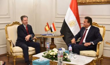 Egypt, Spain discuss expanding health cooperation, support for Gaza
