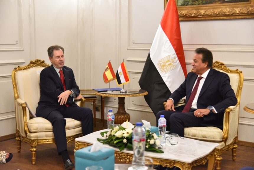 Egypt, Spain discuss expanding health cooperation, support for Gaza