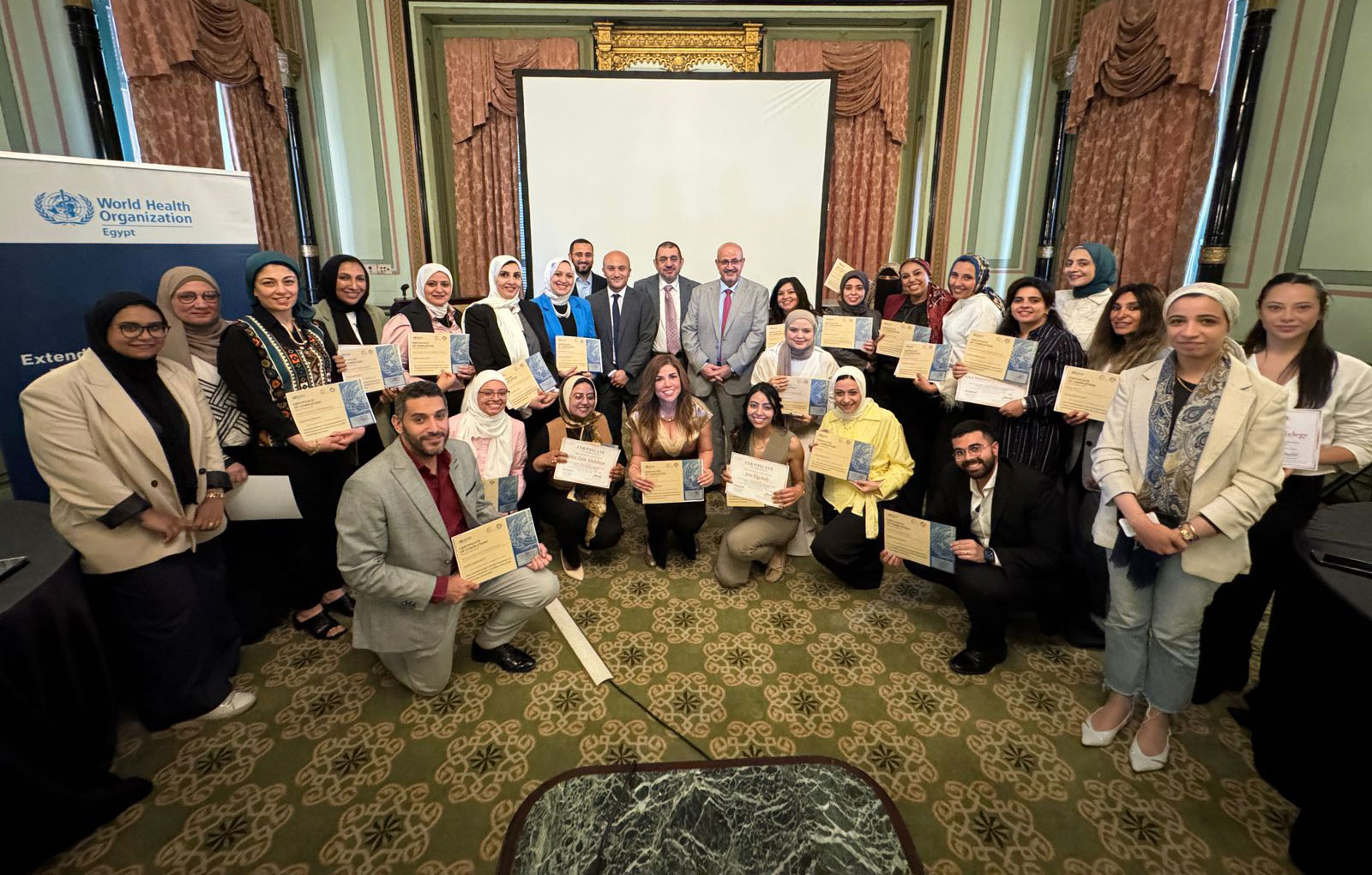 منظمة الصحة العالمية في مصر تختتم برنامجًا تدريبيًا مُوسَّعًا في مجال تقييم التكنولوجيات الصحية