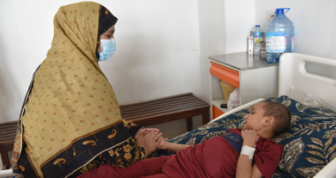 Free medicines bring new hope for children battling cancer in Pakistan