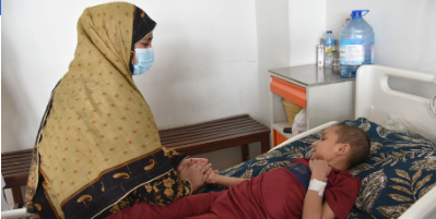 Free medicines bring new hope for children battling cancer in Pakistan