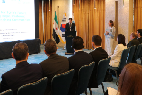 Together for Syria’s Future: Korea and UN Launch $38 Million Lifesaving Aid and Resilience Projects to Revive Hope and Restore Services