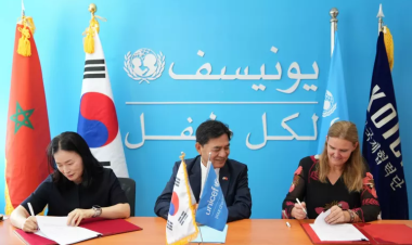 شراكة بقيمة 11,7 مليون دولار أمريكي بين اليونيسف في المغرب والوكالة الكورية للتعاون الدولي (KOICA) تعزيز صحة الأمهات والأطفال