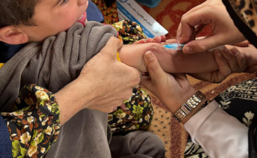 Afghanistan reaches 8.9 million children in the first phase of a nationwide measles campaign