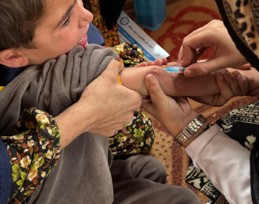 Afghanistan reaches 8.9 million children in the first phase of a nationwide measles campaign