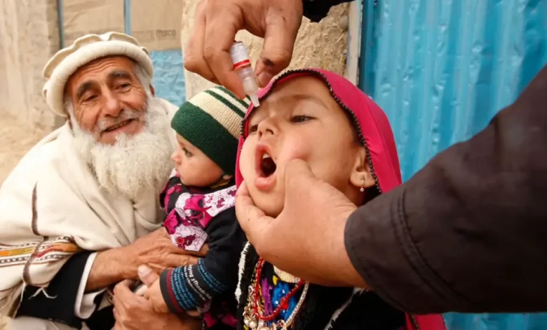 انطلاق حملة جديدة للتلقيح ضد شلل الأطفال في ثلاث ولايات شرقية بأفغانستان
