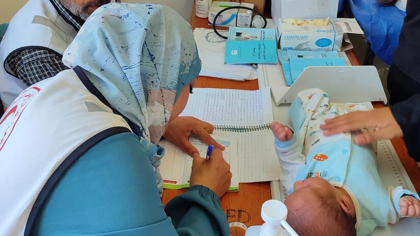 Delivering vaccines under fire: Palestine Red Crescent teams risk their lives to protect children’s health in Gaza