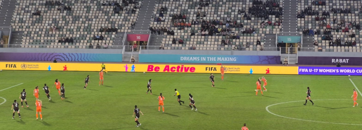 بطولة كأس العالم لكرة القدم للسيدات تحت 17 سنة 2025: تعزيز الصحة من خلال الرياضة