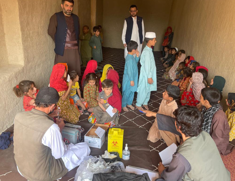 Over 8 million children in Afghanistan reached as the second phase of the measles campaign concludes