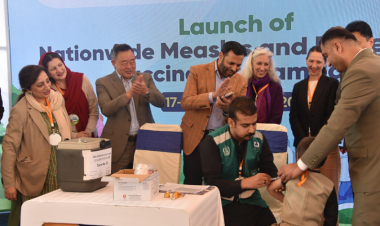 Pakistan launches nationwide measles-rubella vaccination campaign to protect 34 million children