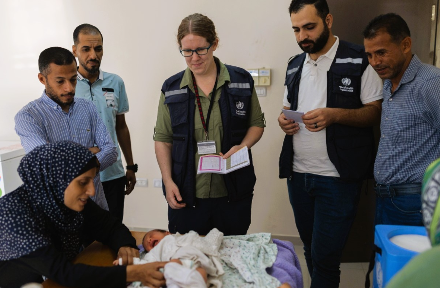 UNICEF and WHO Joint Statement Round one of the Gaza Strip catch-up immunization campaign reaches more than 13,700 immunization campaign 